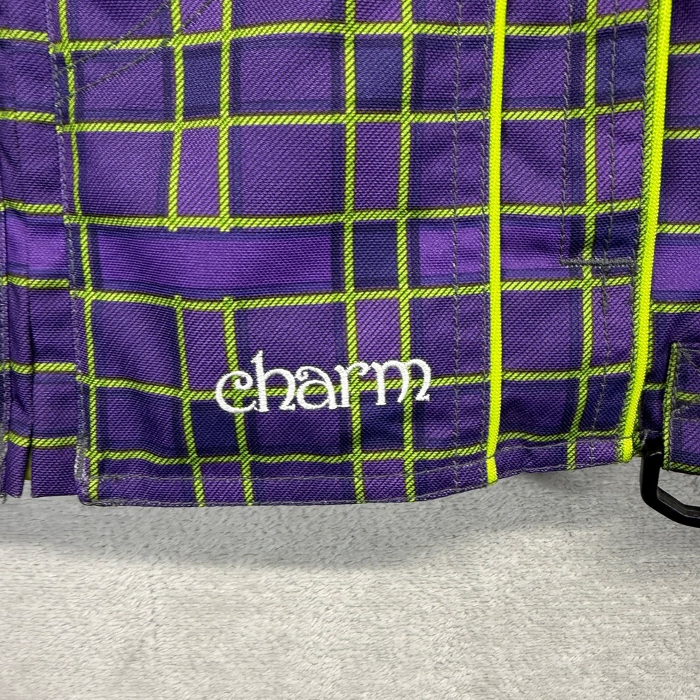 Castle X Jacket Womens Medium Racewear Charm Plaid Snowmobile Dreamy Grape Twist - Picture 3 of 14